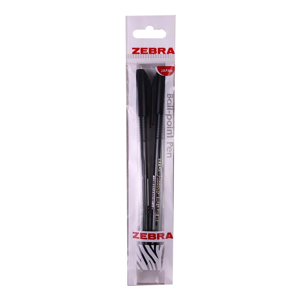 Zebra Piccolo Ball Pen 0.5MM 2PCS (Black)