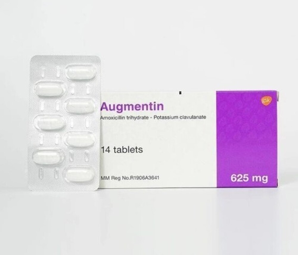 Augmentin 625MG 7Tablets X2