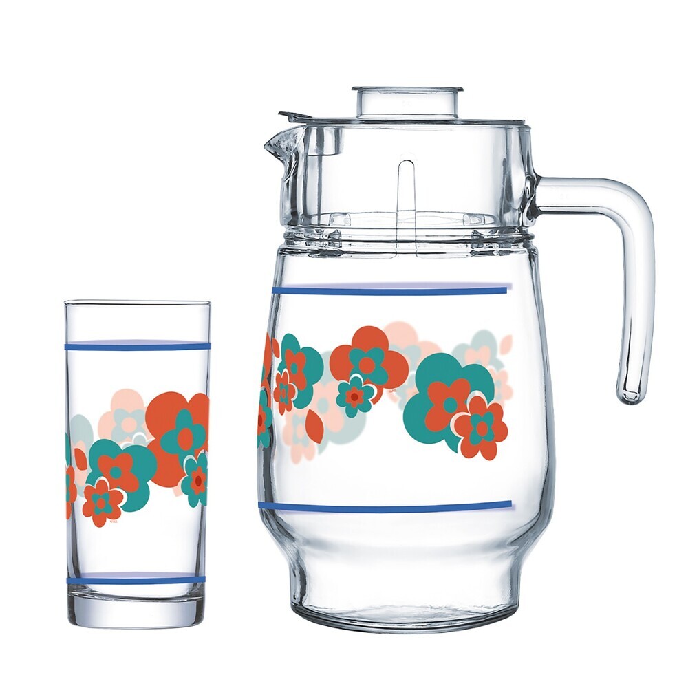 Luminarc Arcopal Happy Days Drink Set 7PCS