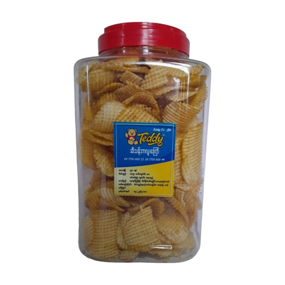 Teddy Potato Chips Zakar 530G (Sweet)