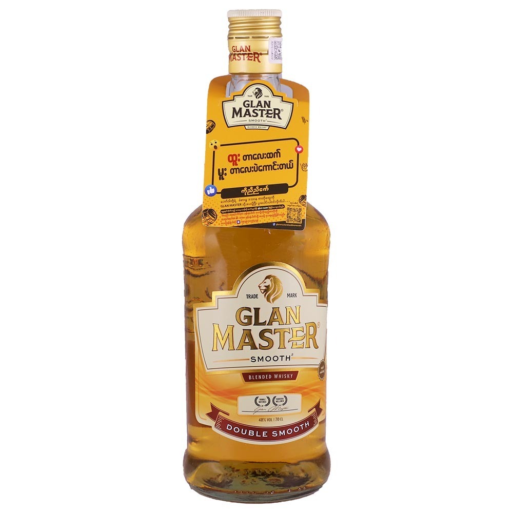 Glan Master Double Smooth Whisky 70CL