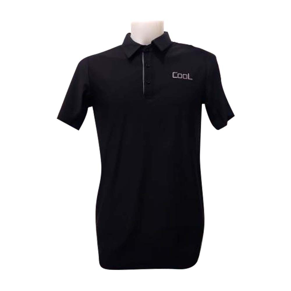 Mr Cool Sport Shirt MC Black Large