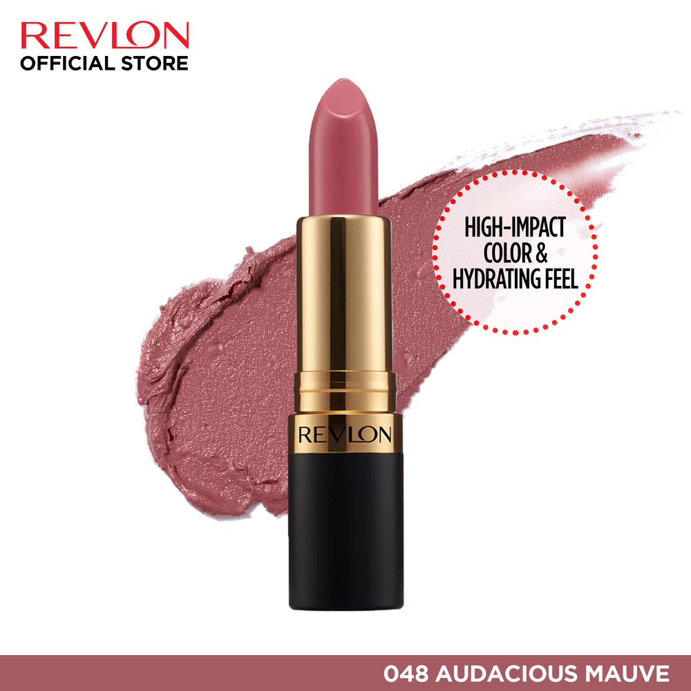 Revlon Superlustrous Matte Lip Stick (048 - Audacious Mauve)