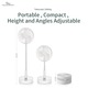 Konfulon FS-17 (Telescopic Folding Floor Fan)