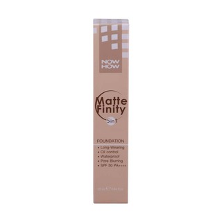 Now How Matte Finity Foundation 25ML NBCUFN Y2