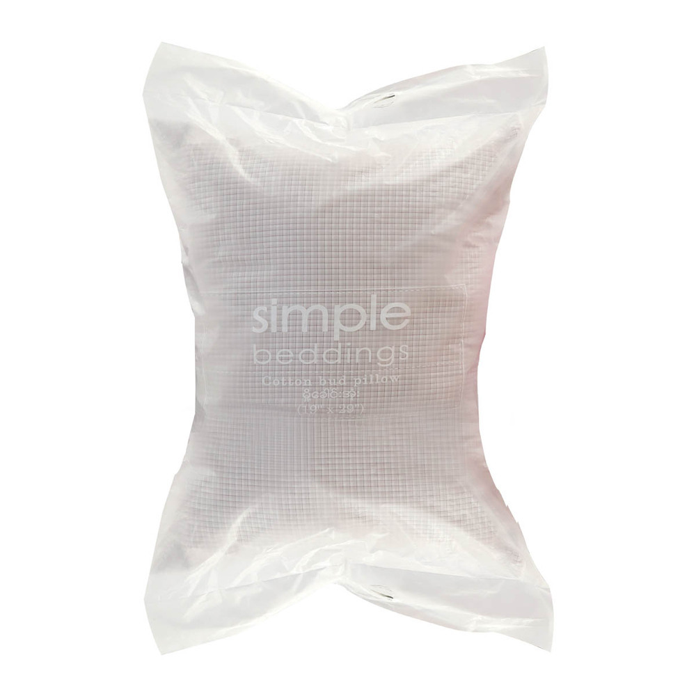 Simple Cotton Bud Pillow 19X29IN