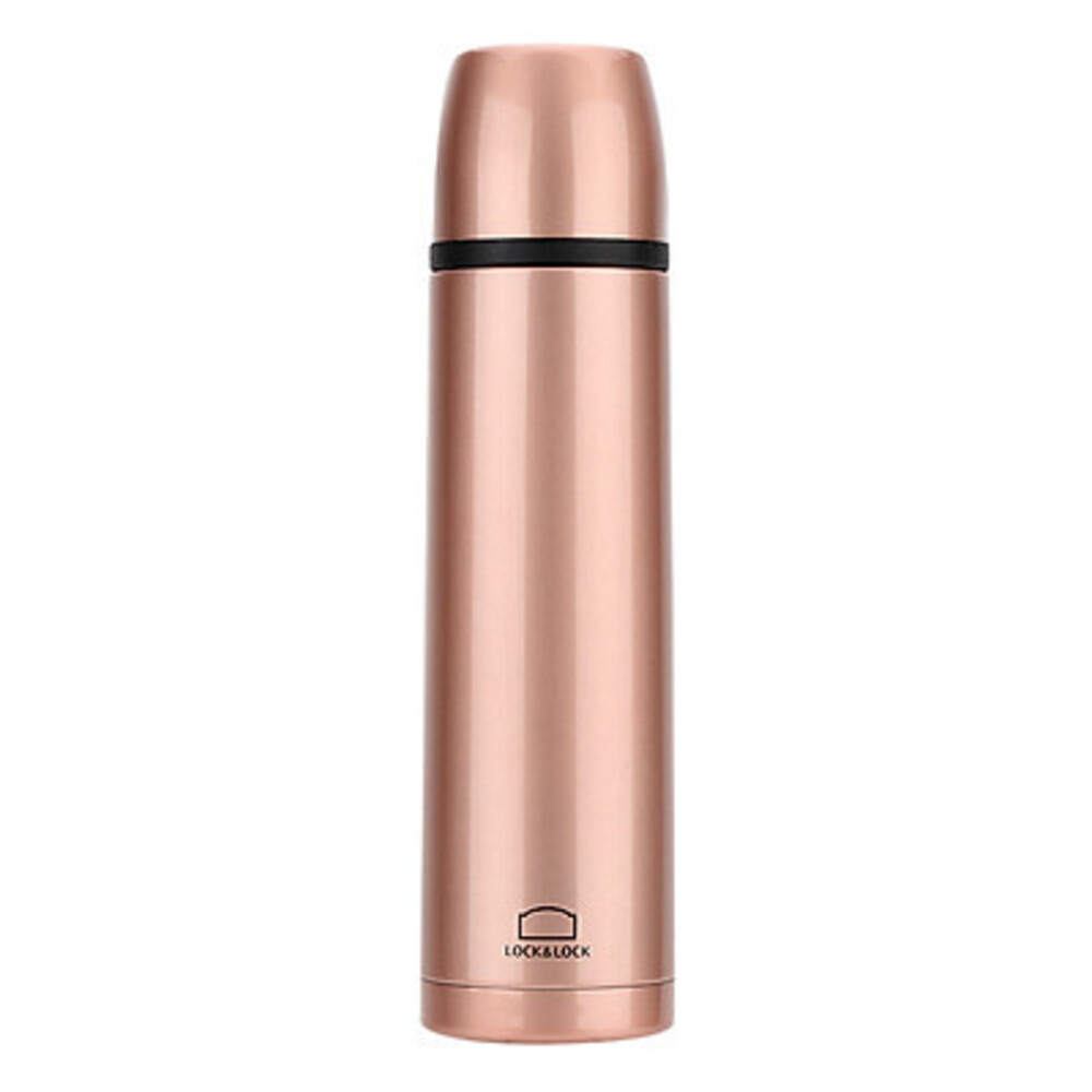 LHC1430PG Lock & Lock Vienna Vacuum Bottle 500ML (Pink Gold)