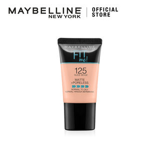 Maybelline Fit Me Matte & Poreless Foundation Tube - 125 Nude Beige 18ML