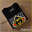 memo ygn GUCCI Square unisex Printing T-shirt DTF Quality sticker Printing-Black (Medium)