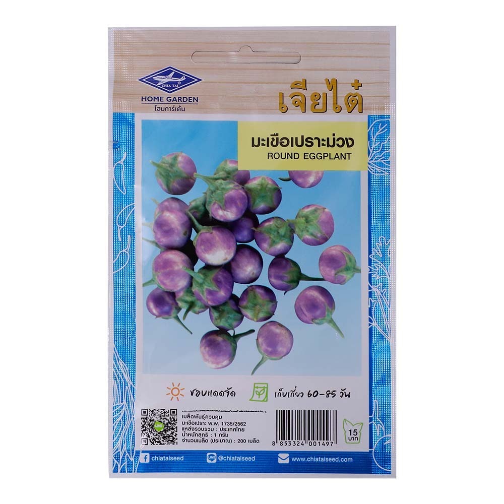 Home Garden Seed (Round Eggplant)