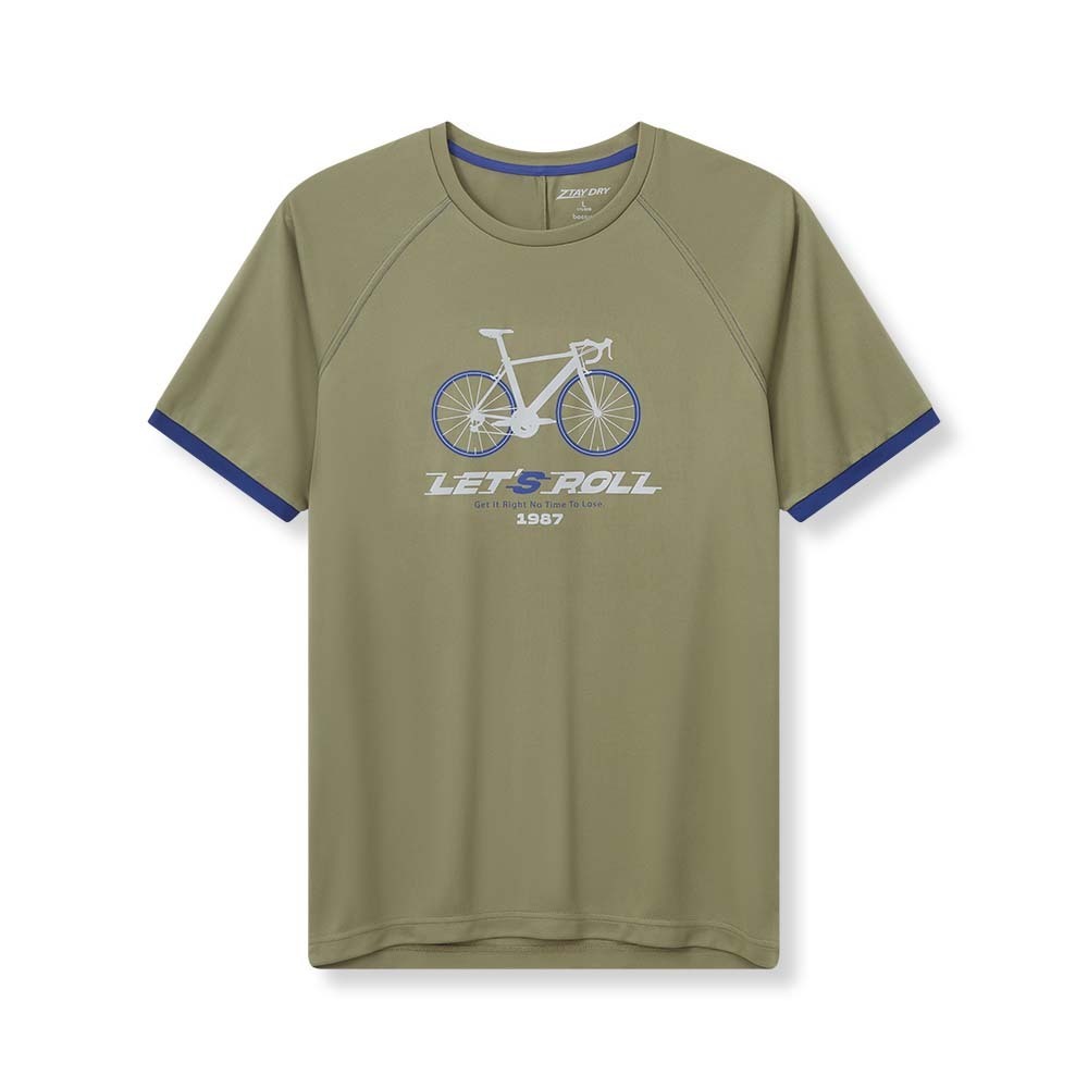 241103018 Bossini Men T-Shirt SS 24-S/S Green ( M )