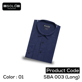 Solo Collection SBA 003 (Long) Slim Fit Shirt Large 06