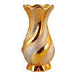 Amly Flower Vase 8IN (Gold)