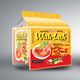 Wah Lah Inst Noodle Shrimp Sour & Spicy Soup 60Gx5