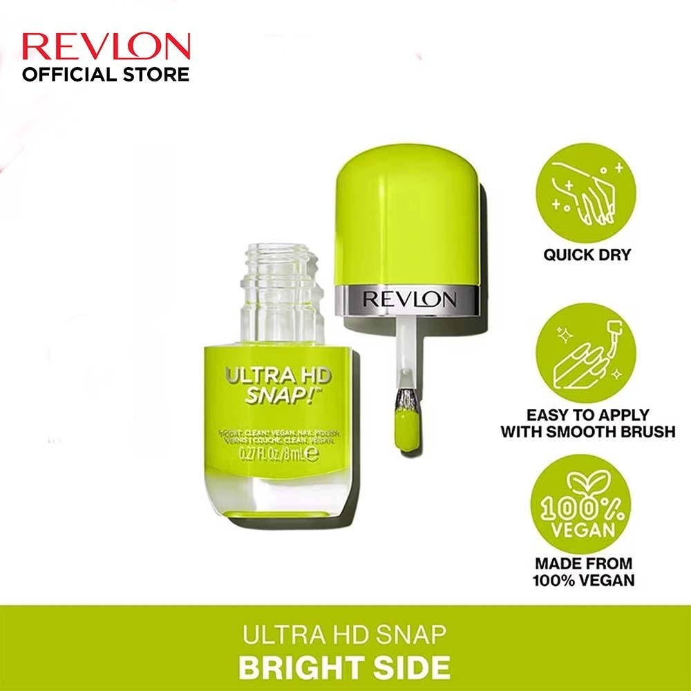 Revlon Ultra HD Snap Nail Polish 8ML (003 Bright Side)