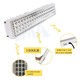 60LEDs Wall-Mounted Lamp Portable Lighbar ELE0000791