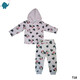 Max & Mia Kid Micky Mouse Two Pieces Set Pink T18 (Medium-104LB)