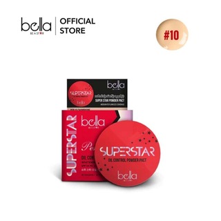 Bella Superstar Oil Control Powder Pact 4.5G (GB-20 Creme Beige)