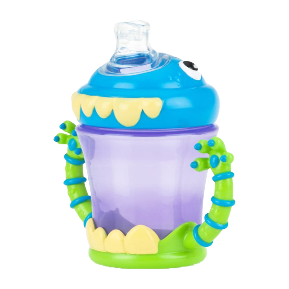 Nuby Monster Grip N`Sip Cup 210ML NO.22040 (4M+)