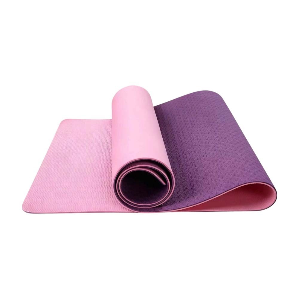 Beauty House TPE  Two-Tone Yoga Mat Purple