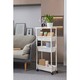 Tokyo Rolling Storage Shelf  HIN.KEDD.TOKY  (480x214x1000 MM)