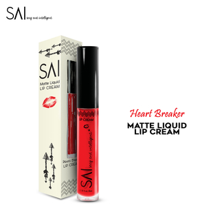 SAI Matte Liquid Lip Cream 5ML (01 Heart Breaker)