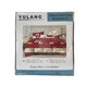 Yulang Poly-Cotton Double Bedsheet Set YL-1463 Red