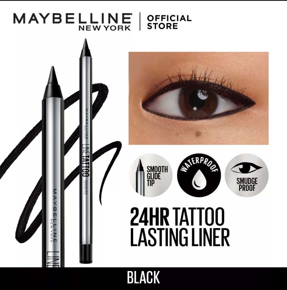 Maybelline Line Tattoo Crayon Eyeliner Pen 0.4G