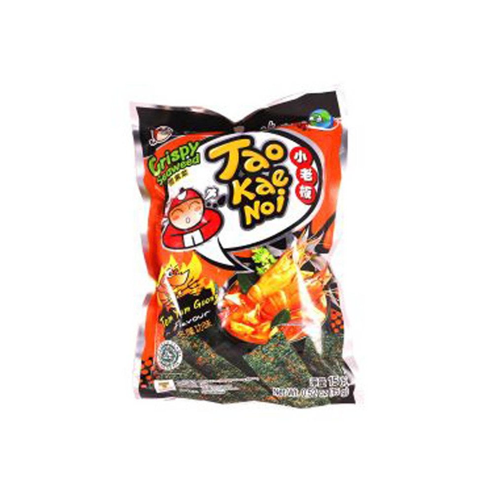 Tao Kae Noi Crispy Seaweed Tom Yum 15G