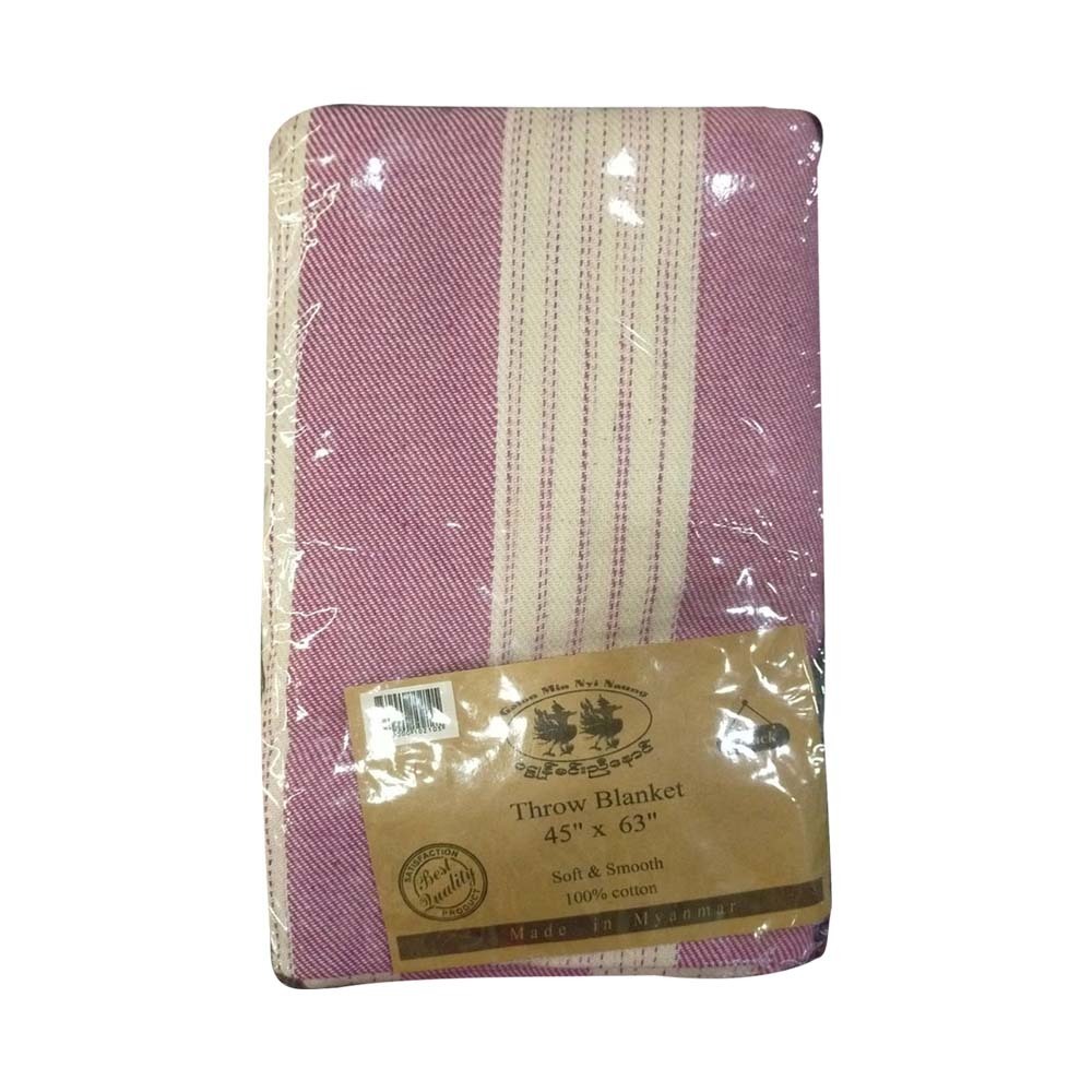 Galon Minn Nyi Naung Cotton Blanket 45X63IN