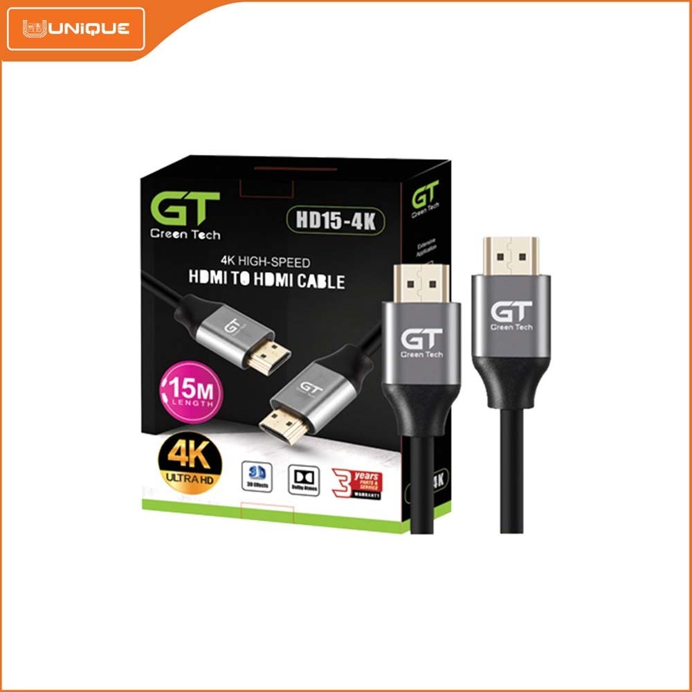 Green Tech GTC-HD15-4K HDMI 15m Cable (204615)