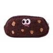 MGOU Plush Pen Case (Cookie) Brown