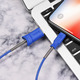 X24 Pisces Charging Data Cable For Lightning/Blue