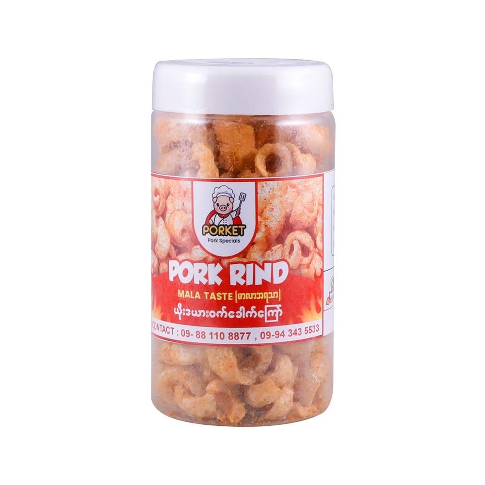 Porket Pork Rind Mala 135G