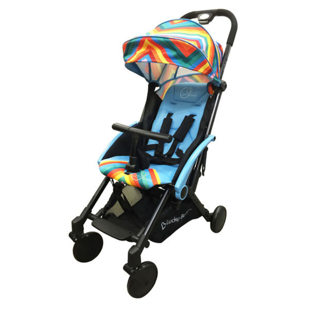Lucky Baby City Chase Stroller Blue NO.516379