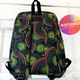 Konoko Peacock Backpack XL Size (Black)