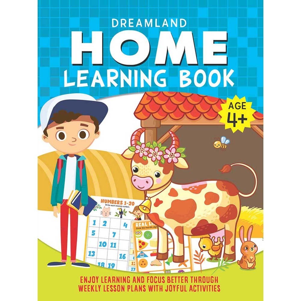 Home Learning Book - Age 4+