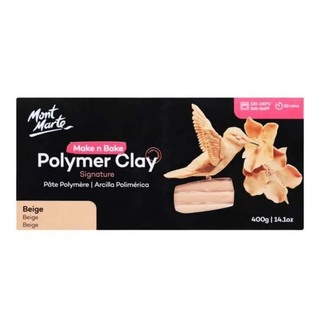 MM Make N Bake Polymer Clay 400G - Titanium White