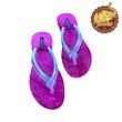 Sin Pauk Women Velvet Slipper (Design-2,No-35) BGK-019