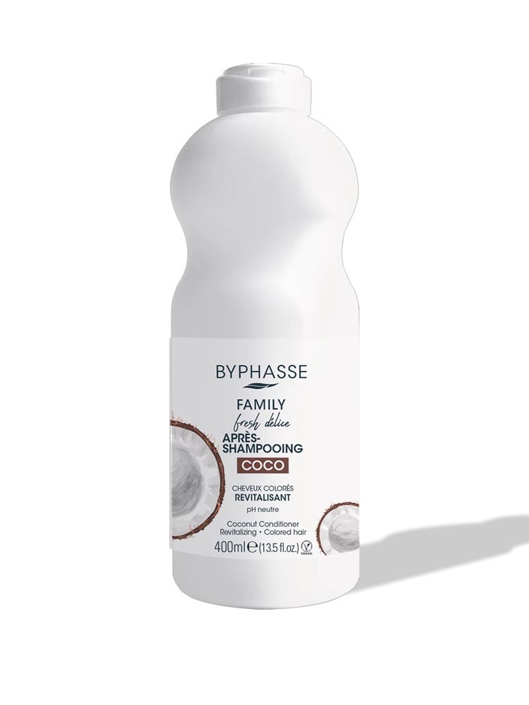 Byphasse Family Fresh Delice Conditioner Coconut Coloured  Hair