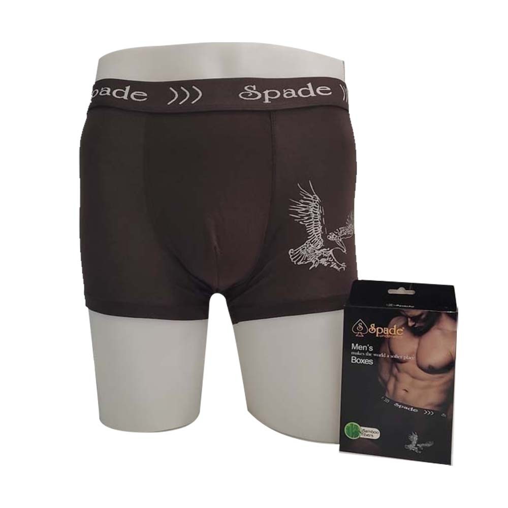 Spade Men's Underwear Brown Small SP:8611