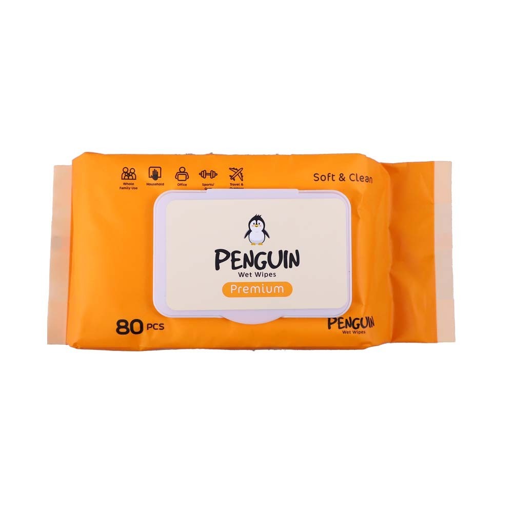 Penguin Wet Wipes Premium 80PCS