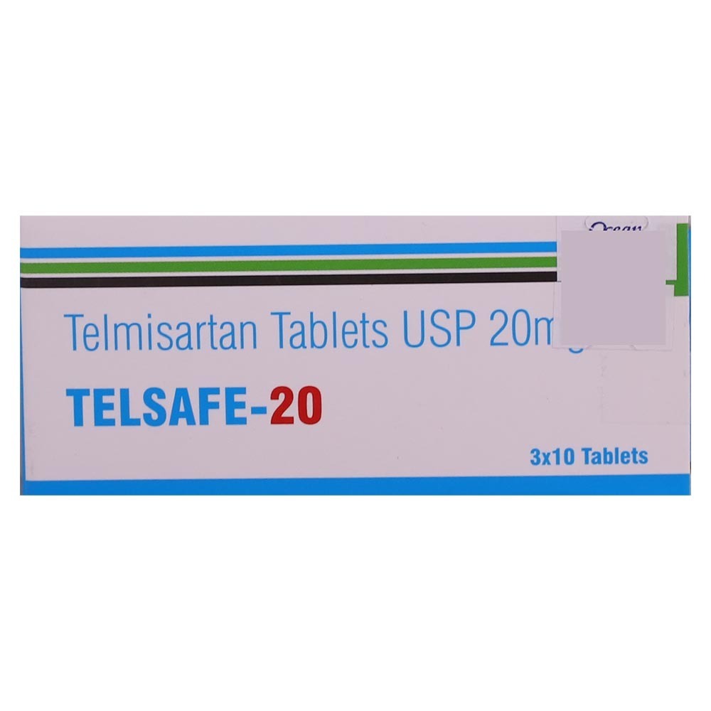 Telsafe-20 Telmisartan 10Tabeltsx3