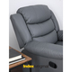 Furinbox Lemma PVC Manual Recliner 1/S Gray