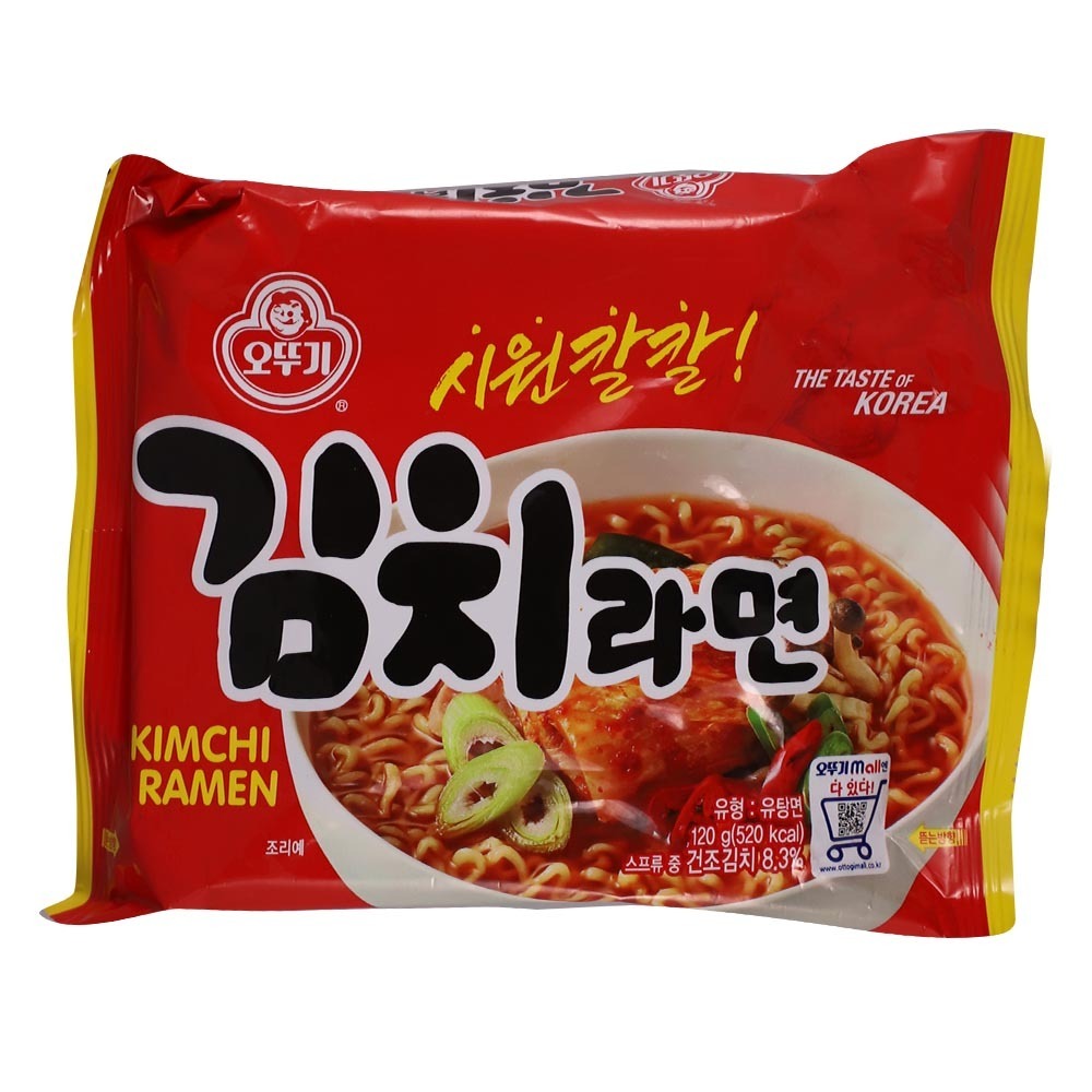 Ottogi Instant Noodle Kimchi Ramen 120G