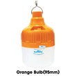 Family Orange LED Charging Bulb 60W (95mm)