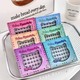 Beauty House Gege Bear Natural False Eyelashes Set (Glue Free) Random Design