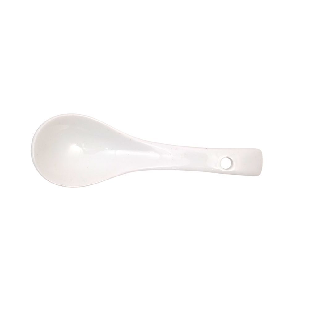 Porcelain Table Spoon 5IN (Plain)