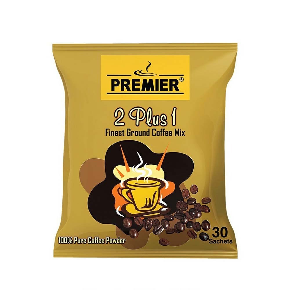 Premier 2 Plus 1 Finest Ground Coffee Mix 600G 30PCS 