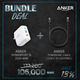 Anker PowerLine Select USB-C Cable with Lightning connect + Anker PowerPort III Duo 2PD 40W White